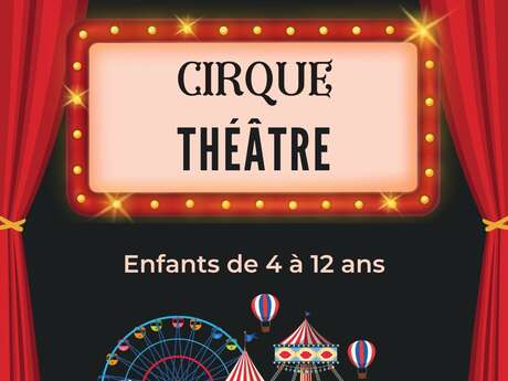 Stage cirque & théâtre d'improvisation pour les enfants - 6 au 10 juillet de 4 à 12 ans