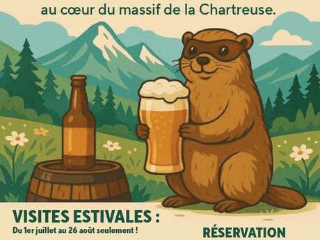 Visite guidée de la brasserie la Marmotte Masquée