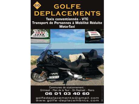 Golfe déplacements