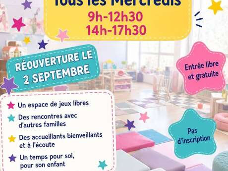 Lieu d'accueil enfants/parents à LAEP des étoiles