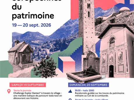 Journées Européennes du Patrimoine