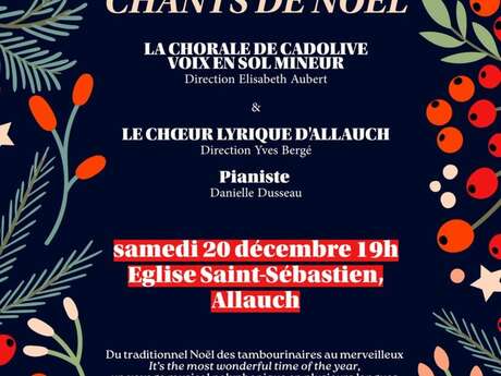 Concert chants de Noël