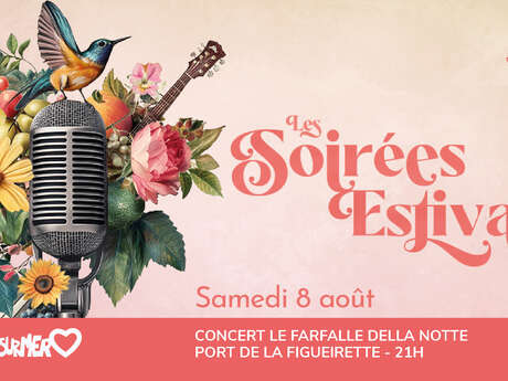Concert "Le Farfalle della Notte" - Estivales du Département