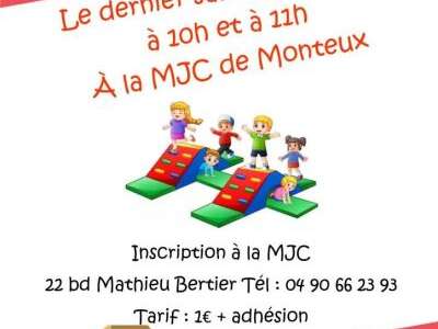 Atelier motricité parent-enfant (20 mois- 3 ans) -MJC L'Atelier