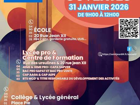 Portes ouvertes Ensemble scolaire Saint-Jean le Baptiste