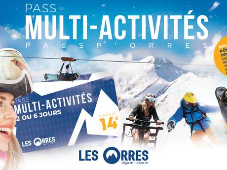 Pass multi-activités Passp'Orres