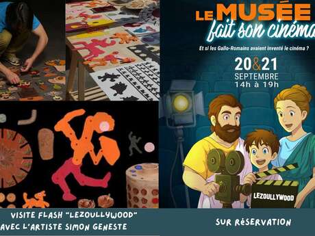 Visites guidées flash « LEZOULLYWOOD » par l’artiste Simon Geneste - Journées européennes du patrimoine
