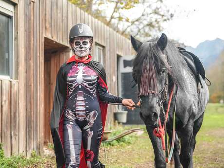 "Feliz Halloween" en el Haras des Cîmes