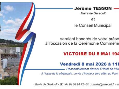 Cérémonie commémorative de la Victoire du 8 mai 1945