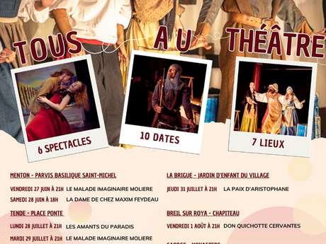 Commedia dell'arte : "Le Malade imaginaire" par la Cie Aidas