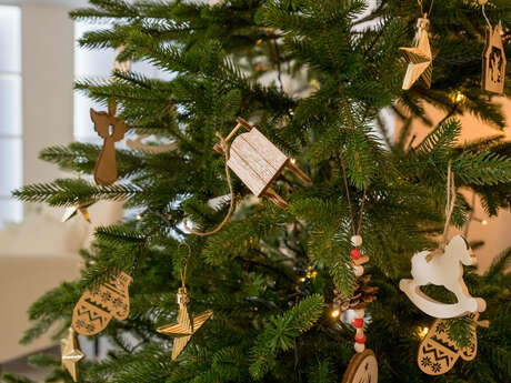 Arbre féérique de vœux