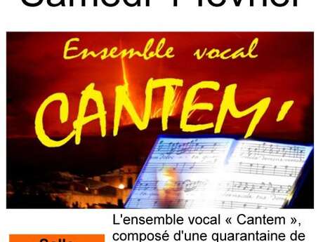 Concert : Ensemble vocal Cantem - Chorale