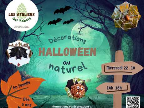 Les Ateliers des Babets : Décos naturelles pour Halloween