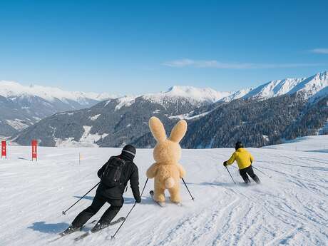 Chasse au lapin de Pâques sur les pistes Chasse au lapin de Pâques sur les pistes