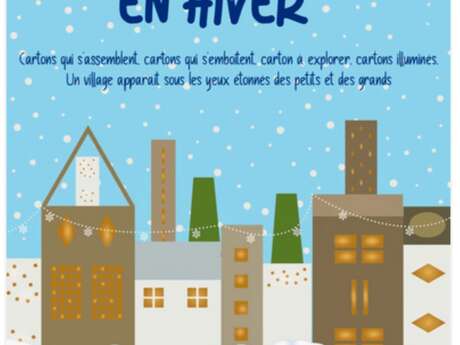 Un village en hiver