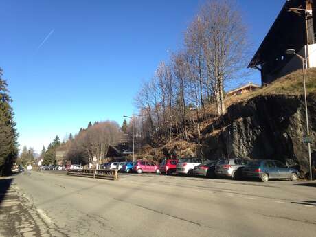 Outdoor carpark Mont d'Arbois