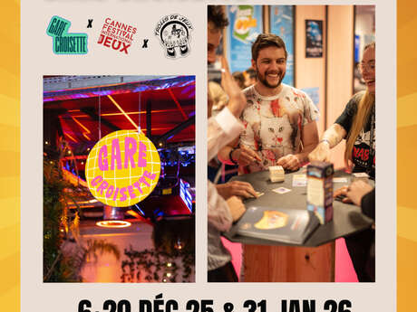 Le Festival International des Jeux à Gare Croisette ! Édition Festival des Créateurs