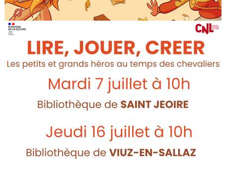 Lecture et Jeux : "Nos petits et grands héros"