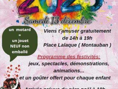 Los Papá Noel moteros