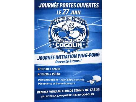 Cogolin table tennis open day