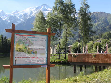 Orienteering route of Les Houches - Les Chavants