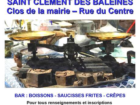 Brocante Vide-Greniers par le Comité des Fêtes Villageoises