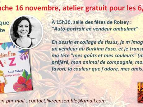 Fête du livre de Roisey - Ateliers pour les 6/10 ans Fête du livre de Roisey - Ateliers pour les 6/10 ans