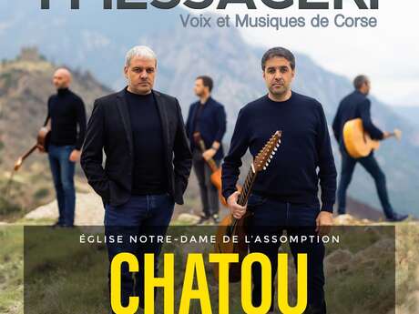 Concert groupe I MESSAGERI - Voix et musique de Corse