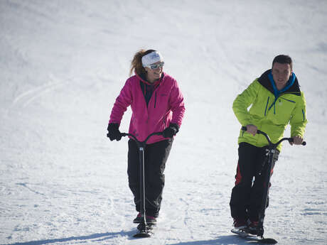 Snowscoot à Chabanon