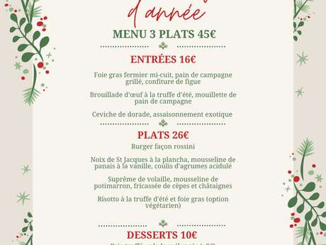 Repas de fête - Novotel Arénas