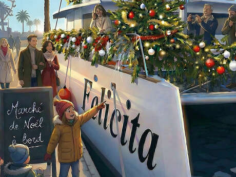 Marché de Noël Flottant 2025