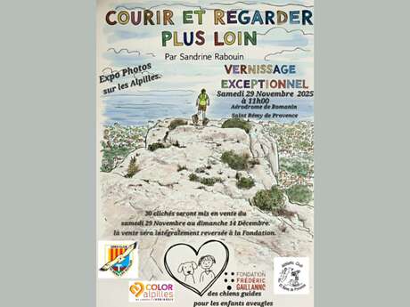 Photography exhibition by Sandrine Rabouin at Romanin Aerodrome in Saint-Rémy-de-Provence