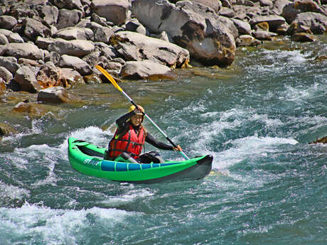 Montagnes d'Ubaye : kayak-raft