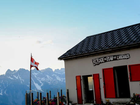 Plan de l'aiguille hut's restaurant