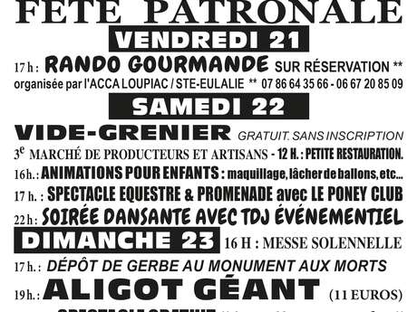 Fête patronale de Loupiac