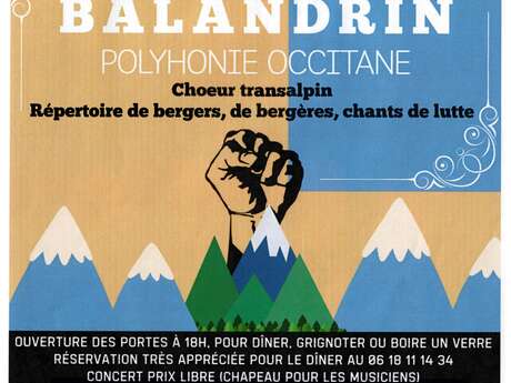 Concert au Resto Paysan: Balandrin
