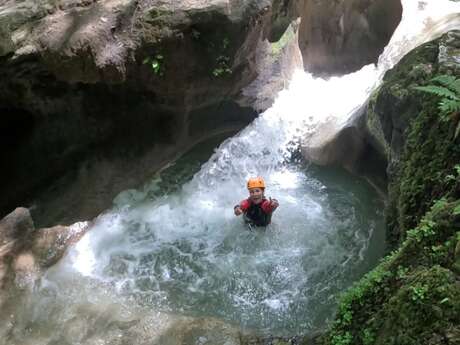 Sortie canyoning au Grenant