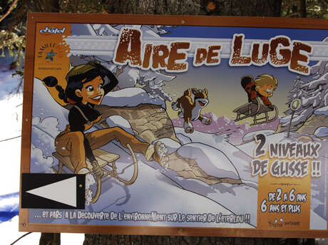 Aire de luge de Pré la Joux Aire de luge de Pré la Joux