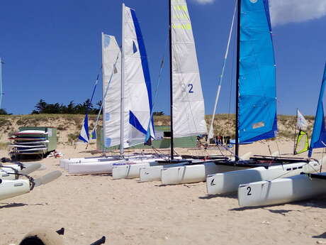 Katamaran-, Windsurf-, Stand-up-Paddle-, Wing-Kurse von La Cabane Verte