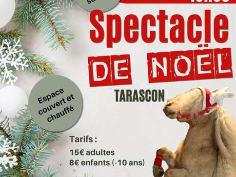 Spectacle de Noël au Cabaret Équestre des Mylords