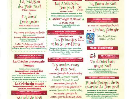 Les joies de Noël à Marignane : tout un programme !