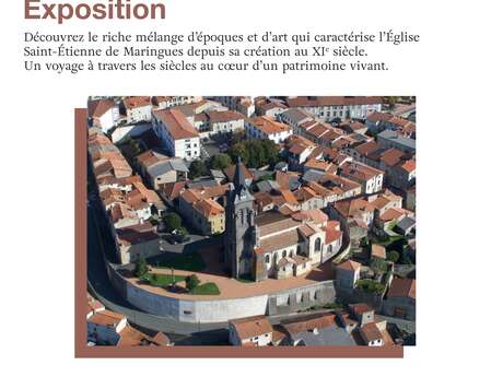 Exposition Église Saint-Étienne, Maringues