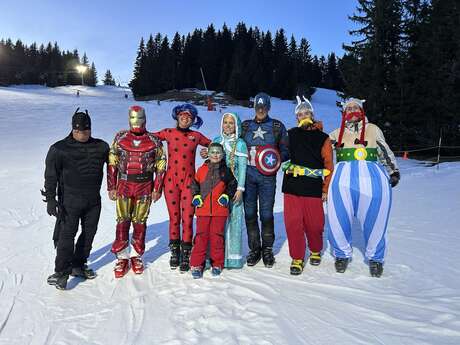 Descente des supers-héros