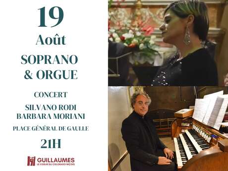 Concert pour SOPRANO et ORGUE : « Salve, Mater » Laudes et Motets à la Vierge à travers les siècles Concert pour SOPRANO et ORGUE : « Salve, Mater » Laudes et Motets à la Vierge à travers les siècles
