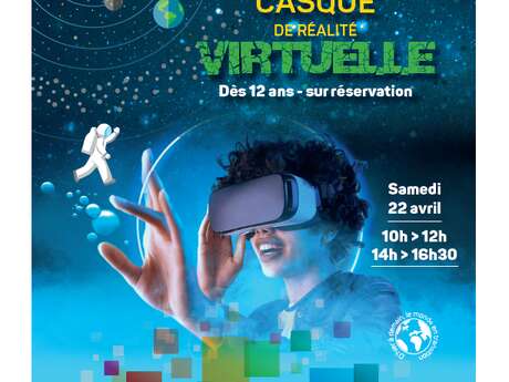 Découverte casque réalité virtuelle