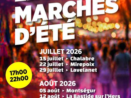 Marché d'été