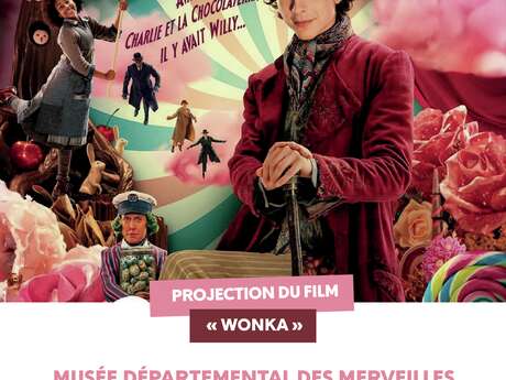 Projection du film d’animation « Wonka »
