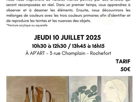 Stage d'été peinture / couleur