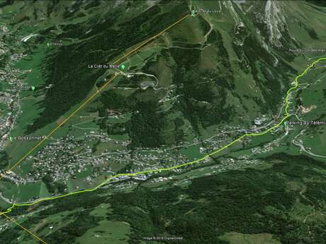 Descente du Col des Aravis