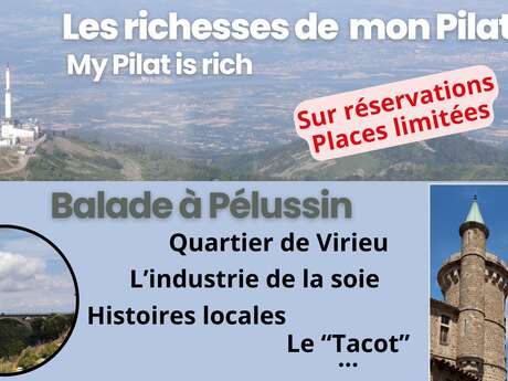 Balade commentée à Pélussin